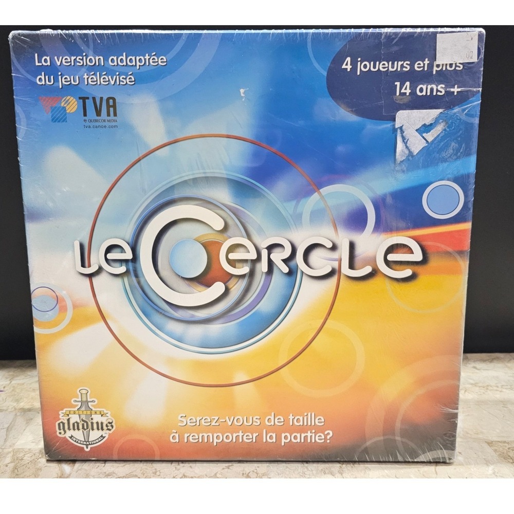Le Cercle Official‎ TV Quiz Game Based on Face Off Fox Fun for 4 Player French